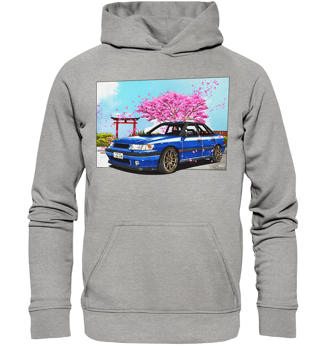 Subaru Legacy RS Turbo - Basic Unisex Hoodie - MotoMerch.de