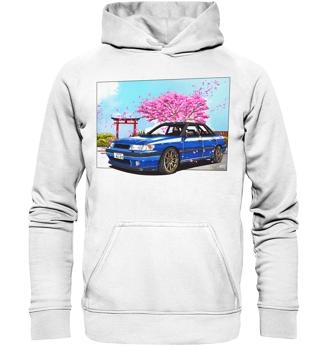 Subaru Legacy RS Turbo - Basic Unisex Hoodie - MotoMerch.de