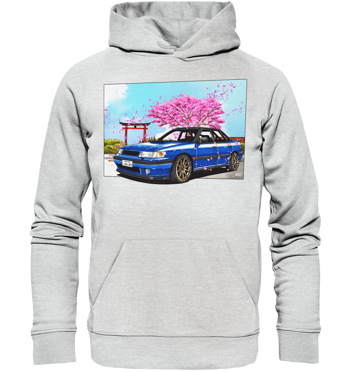 Subaru Legacy RS Turbo - Premium Unisex Hoodie - MotoMerch.de