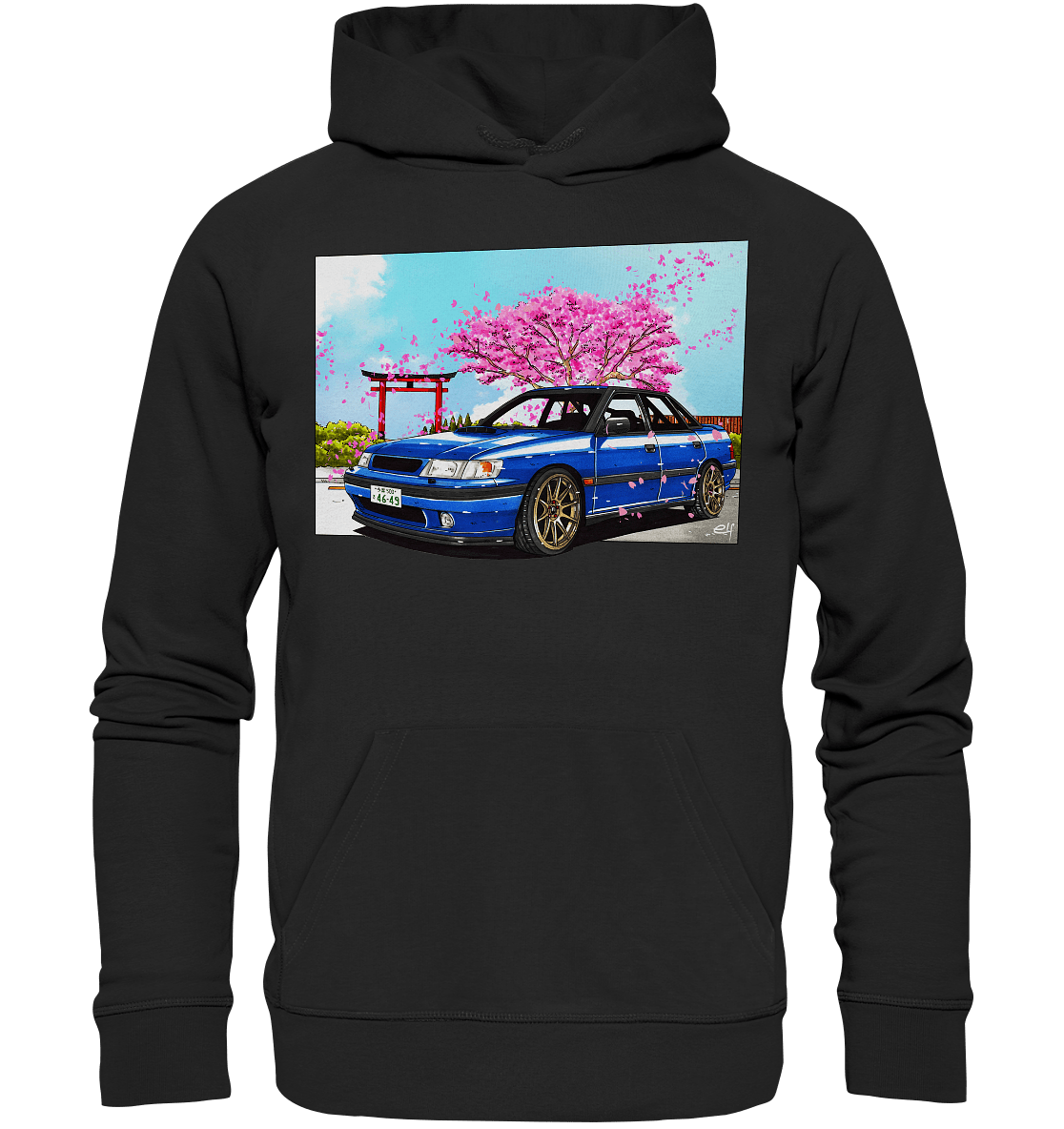 Subaru Legacy RS Turbo - Premium Unisex Hoodie - MotoMerch.de