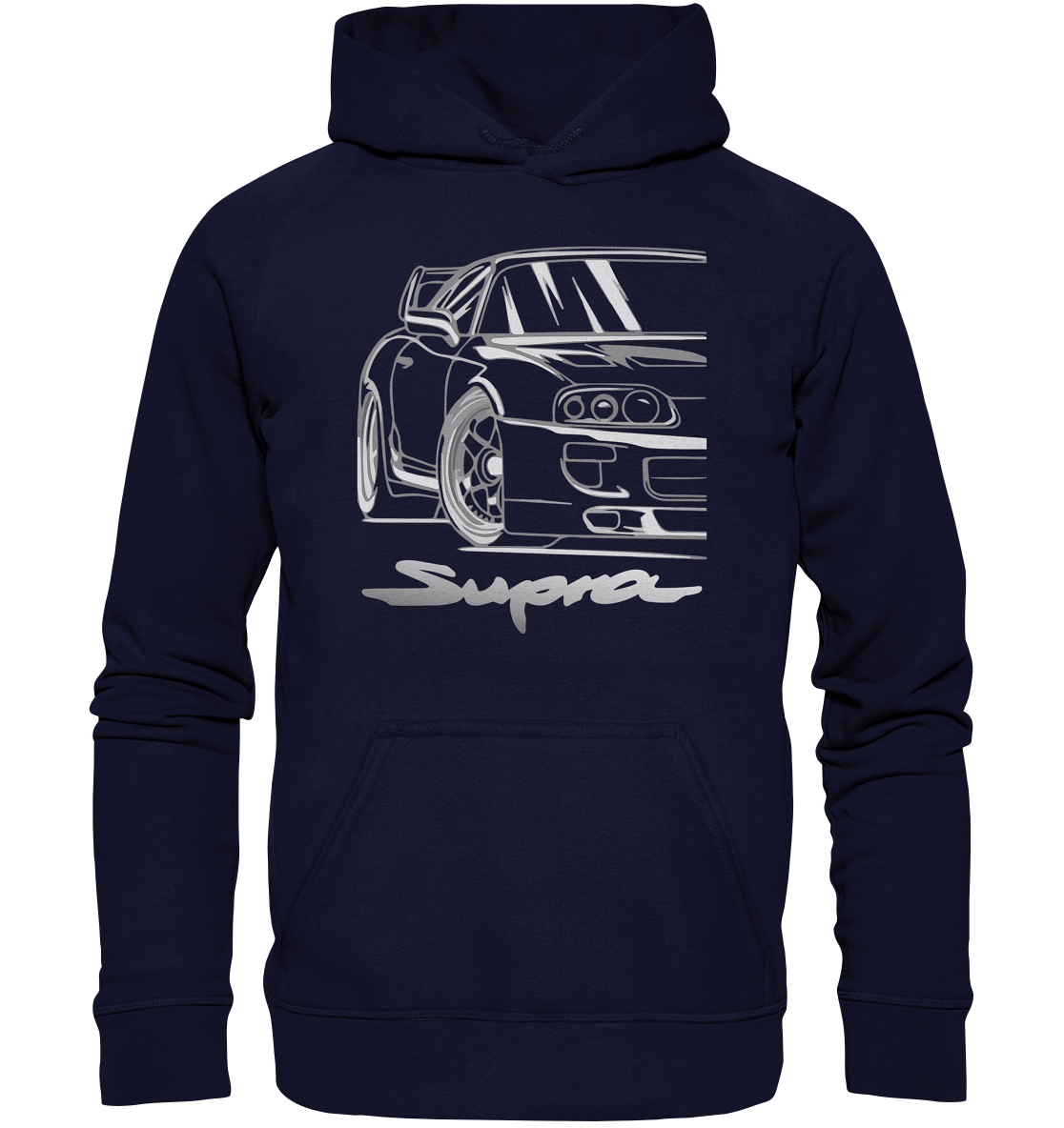 Supra MK4 Front - Basic Unisex Hoodie - MotoMerch.de