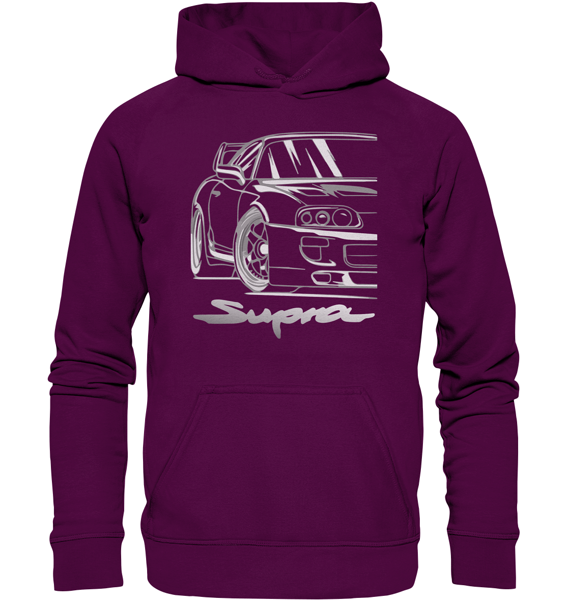 Supra MK4 Front - Basic Unisex Hoodie - MotoMerch.de