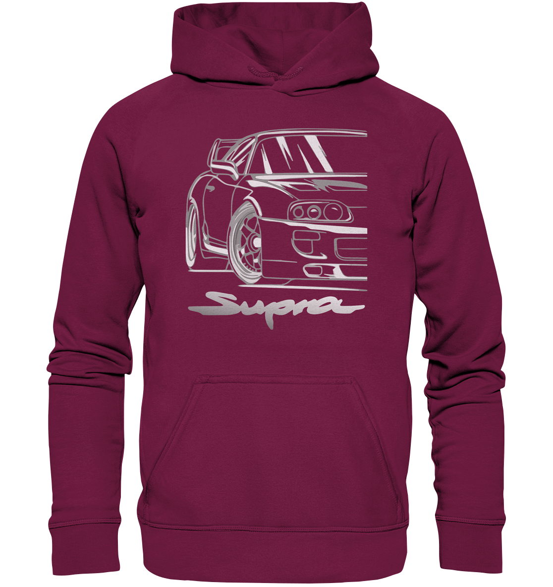Supra MK4 Front - Basic Unisex Hoodie - MotoMerch.de