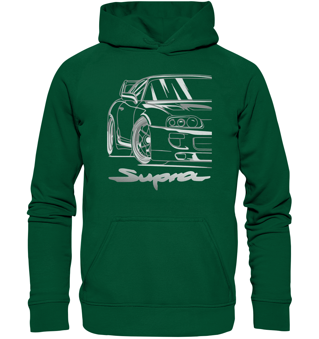Supra MK4 Front - Basic Unisex Hoodie - MotoMerch.de
