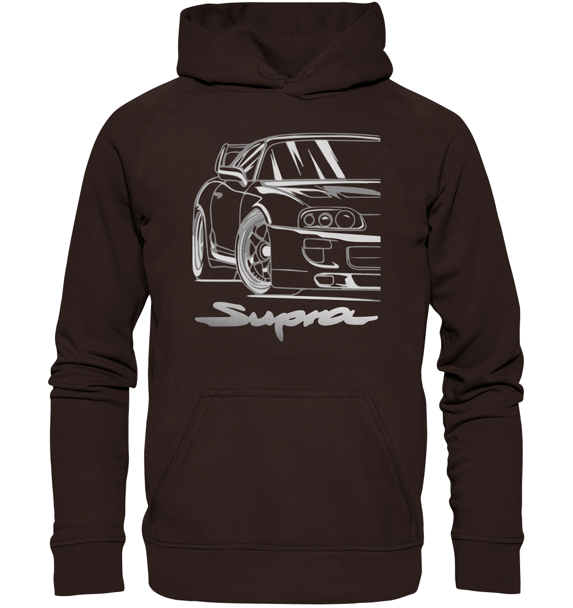 Supra MK4 Front - Basic Unisex Hoodie - MotoMerch.de