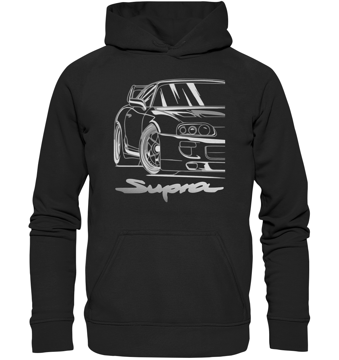 Supra MK4 Front - Basic Unisex Hoodie - MotoMerch.de