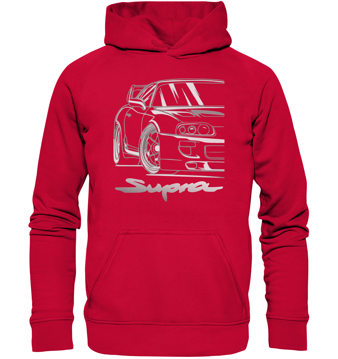 Supra MK4 Front - Basic Unisex Hoodie - MotoMerch.de