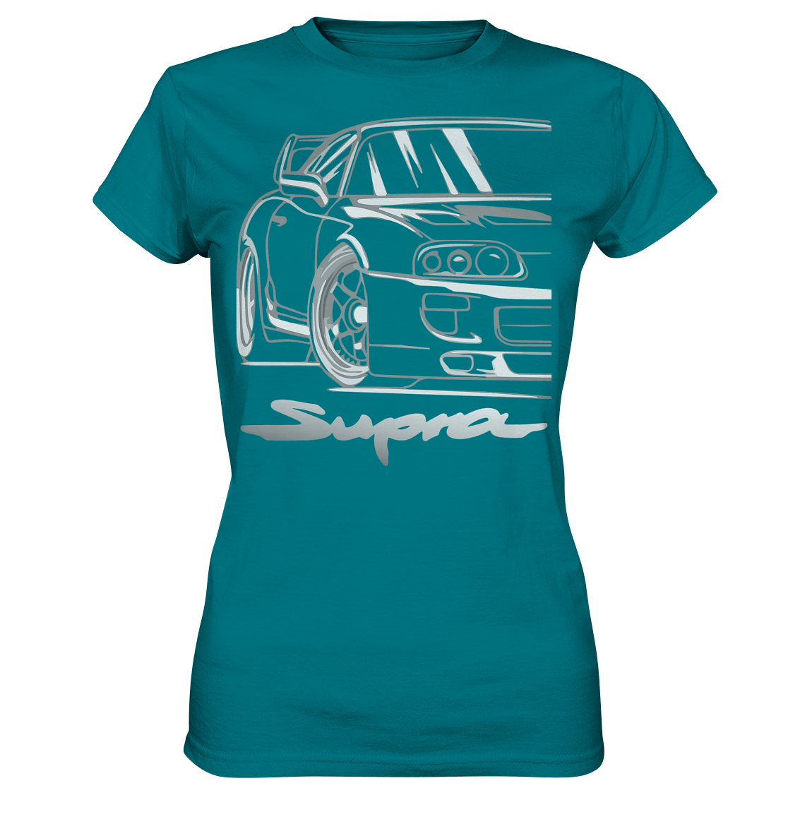 Supra MK4 Front - Ladies Premium Shirt - MotoMerch.de