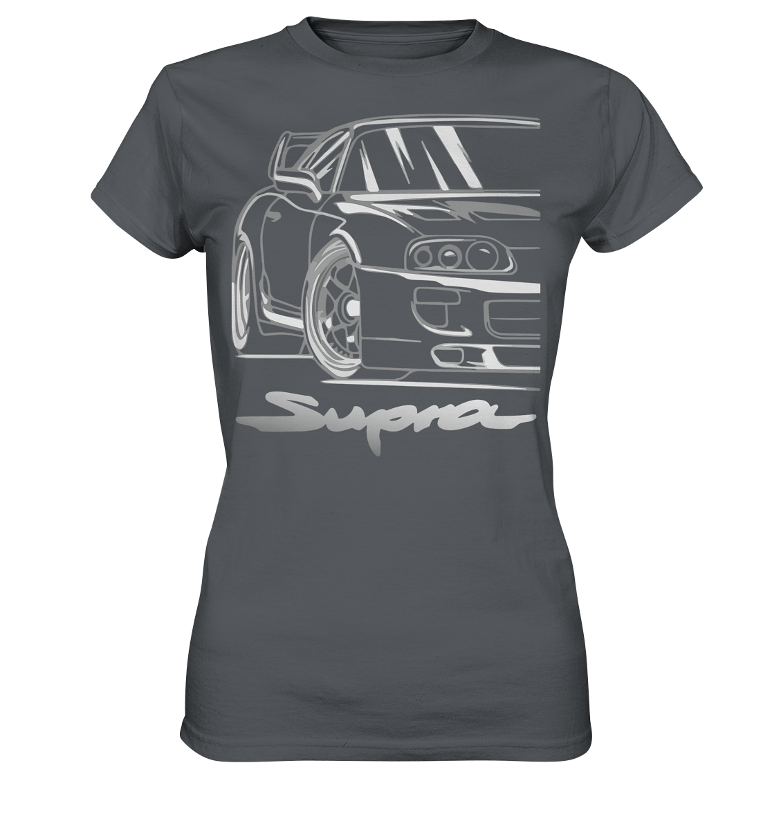 Supra MK4 Front - Ladies Premium Shirt - MotoMerch.de