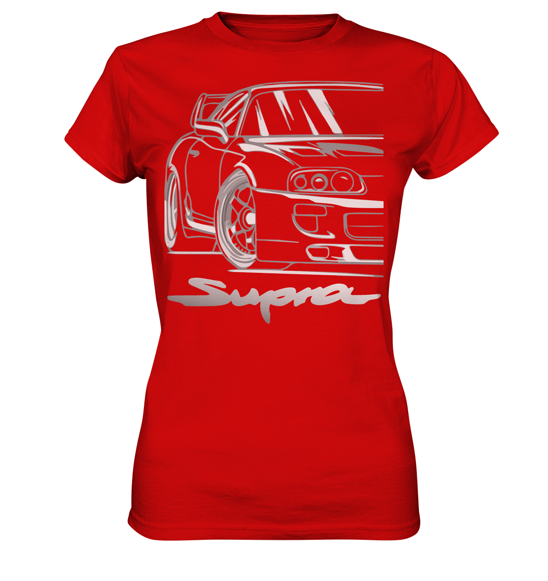Supra MK4 Front - Ladies Premium Shirt - MotoMerch.de