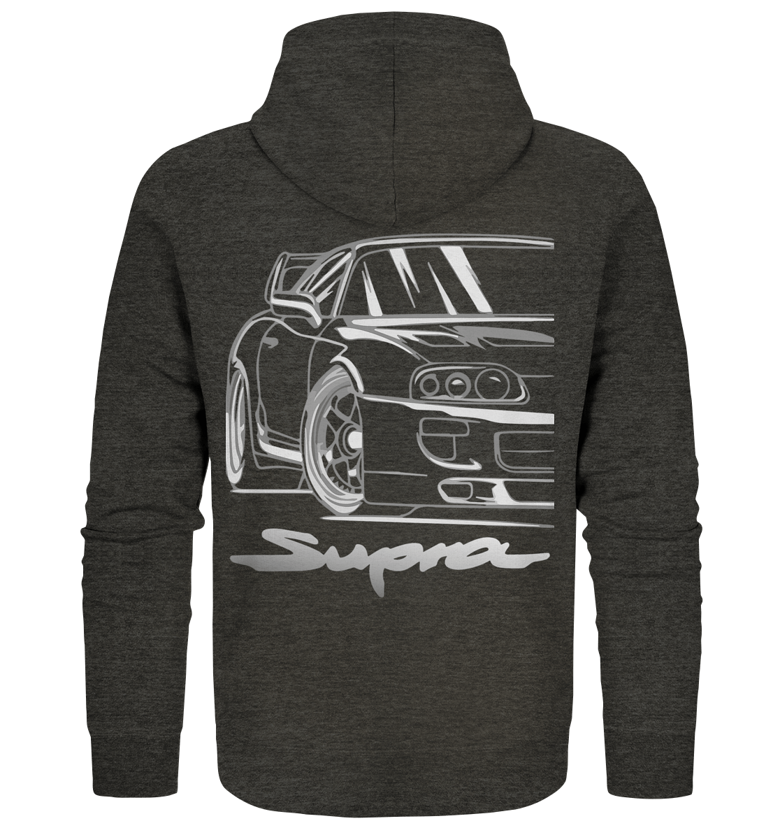 Supra MK4 Front - Organic Zipper - MotoMerch.de
