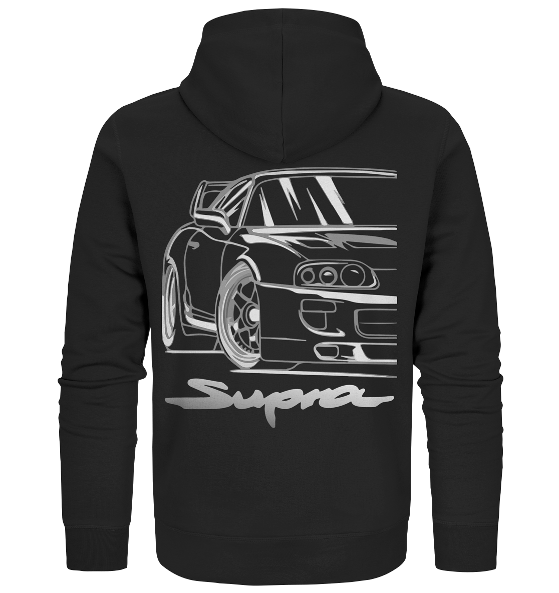 Supra MK4 Front - Organic Zipper - MotoMerch.de