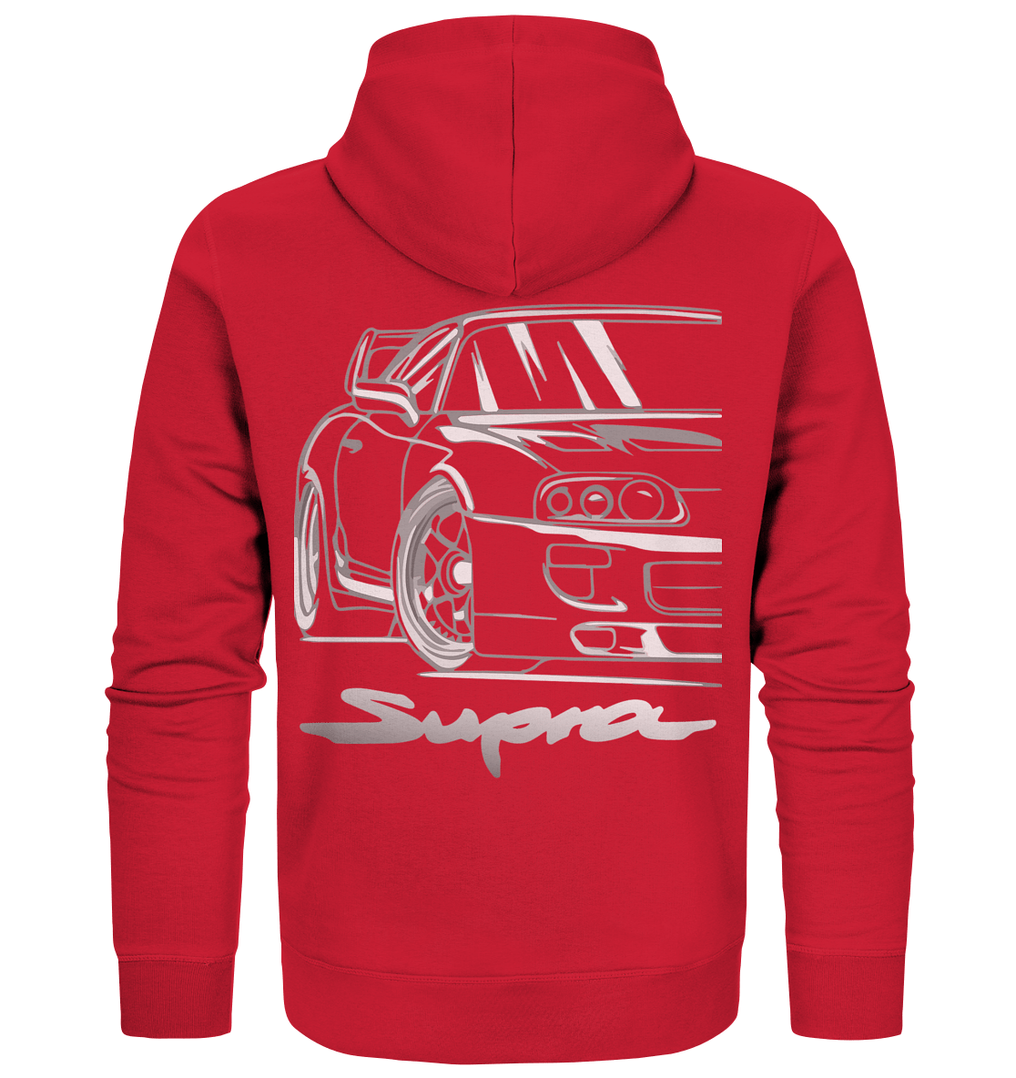 Supra MK4 Front - Organic Zipper - MotoMerch.de