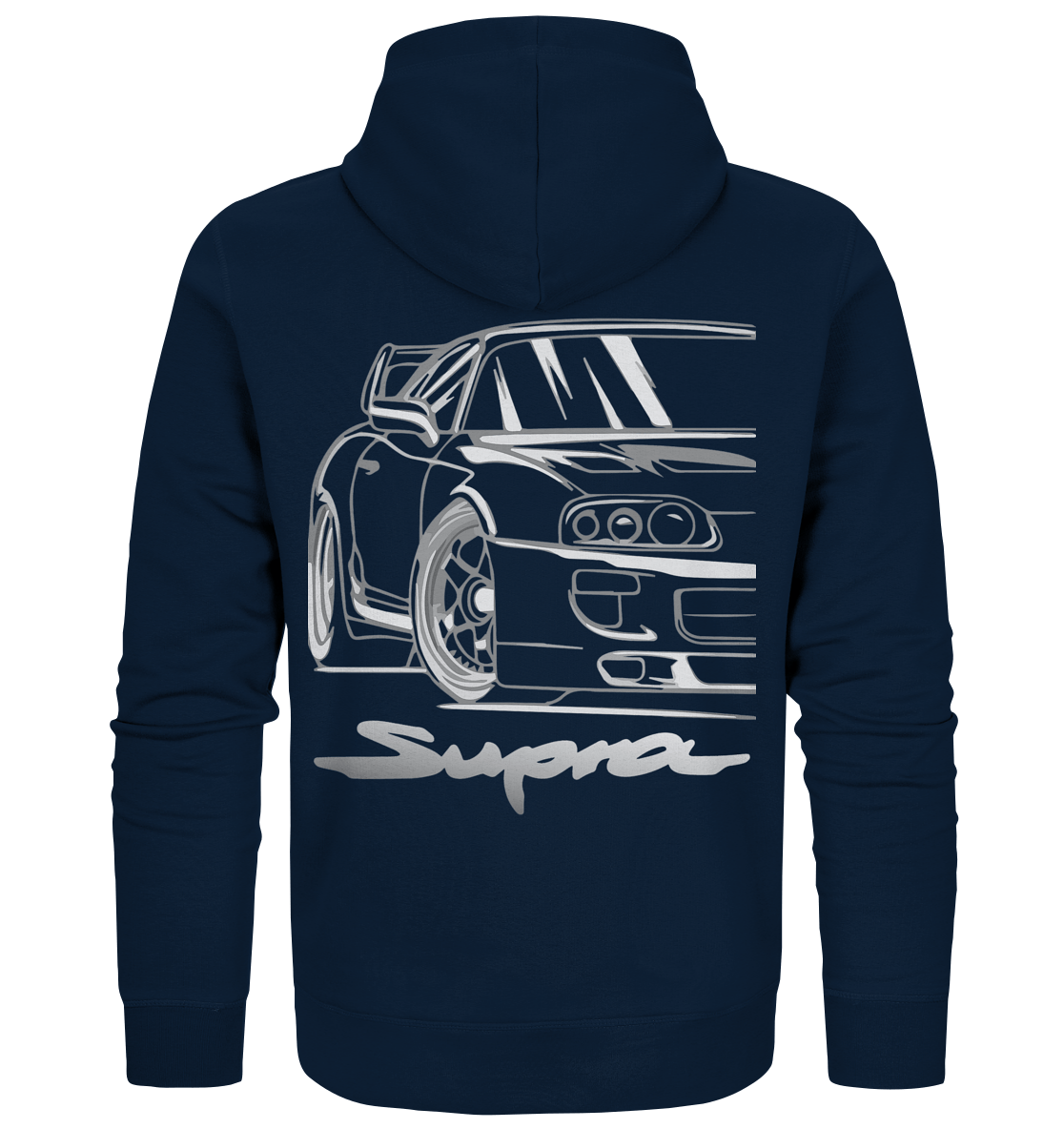 Supra MK4 Front - Organic Zipper - MotoMerch.de