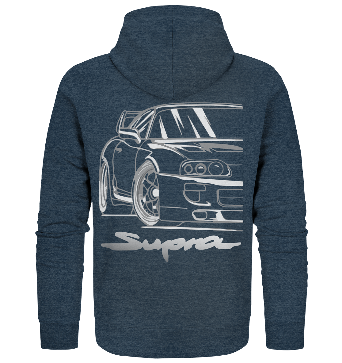 Supra MK4 Front - Organic Zipper - MotoMerch.de