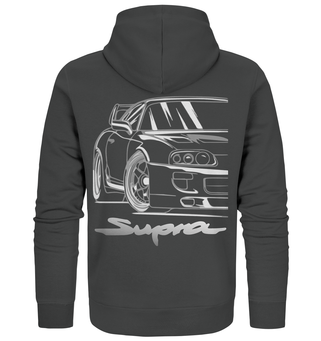 Supra MK4 Front - Organic Zipper - MotoMerch.de