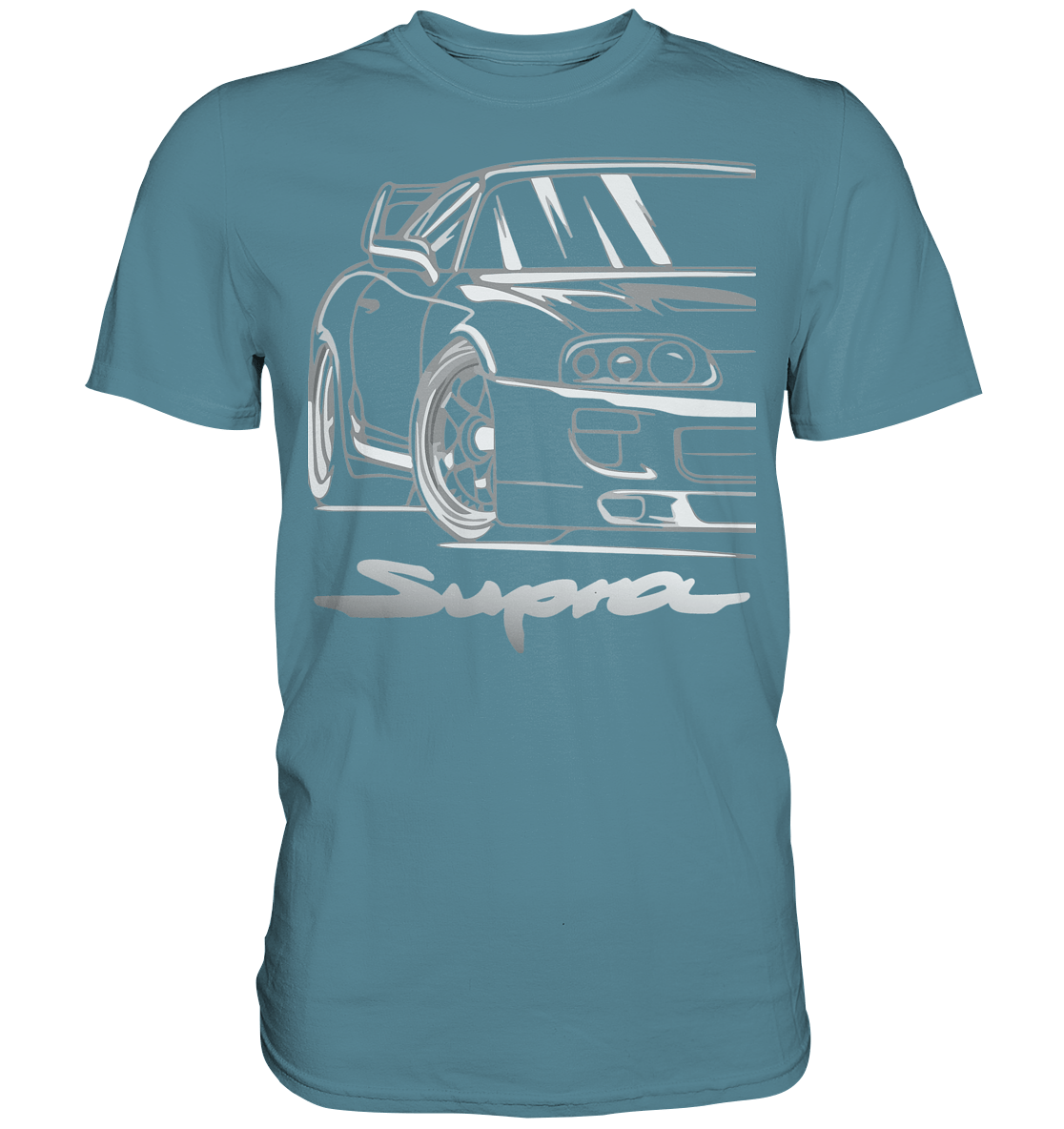 Supra MK4 Front - Premium Shirt - MotoMerch.de