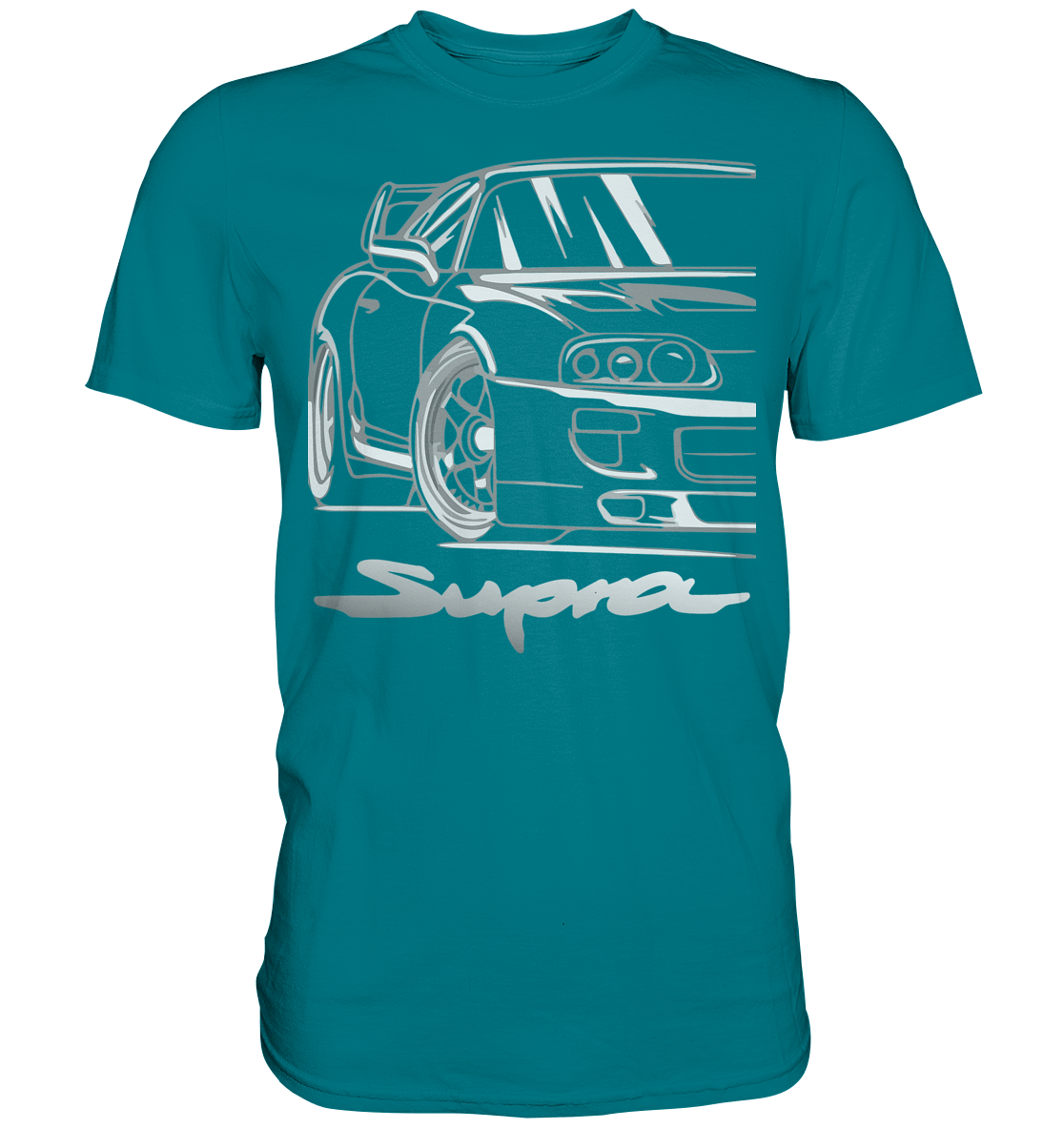 Supra MK4 Front - Premium Shirt - MotoMerch.de
