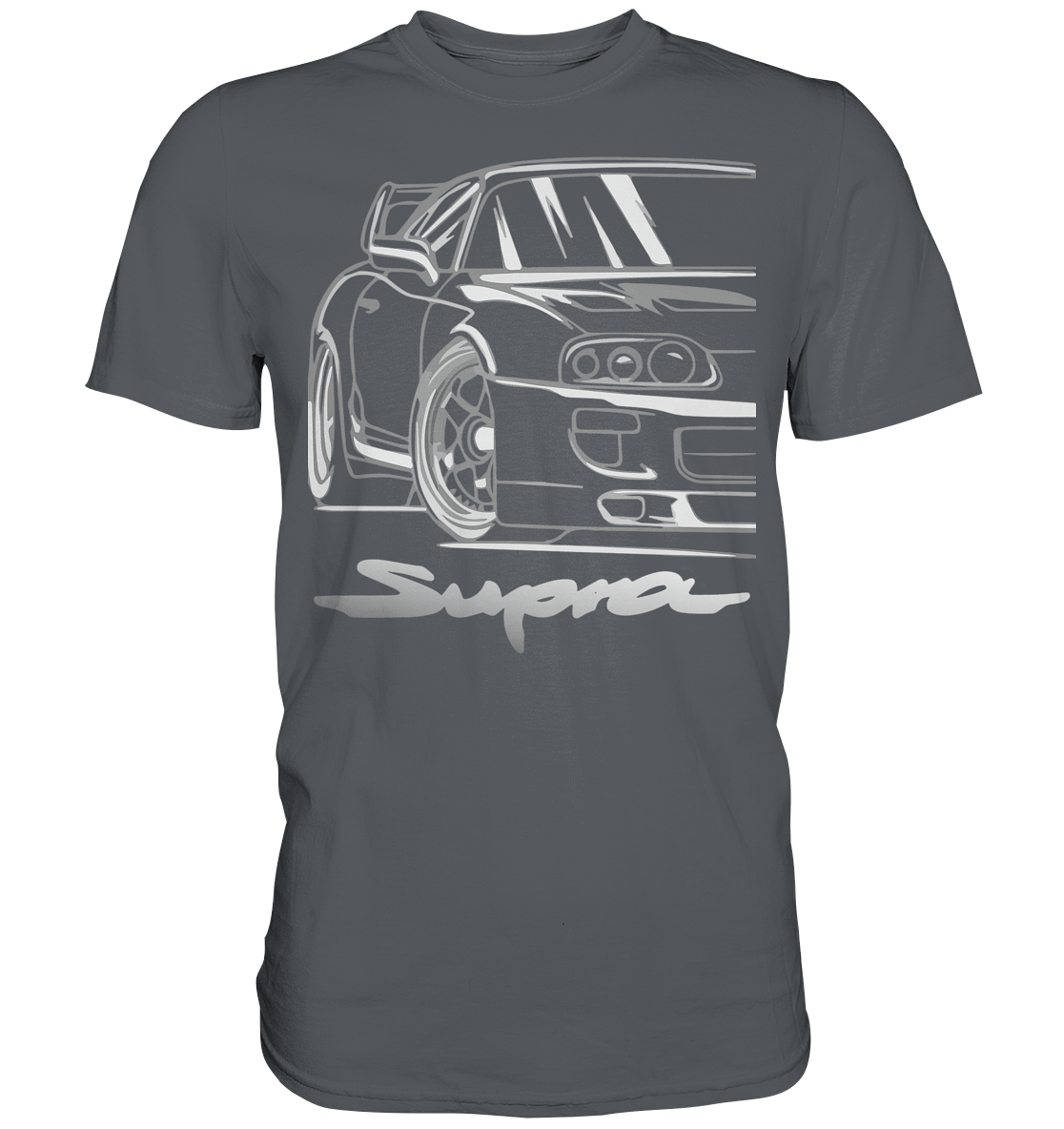 Supra MK4 Front - Premium Shirt - MotoMerch.de