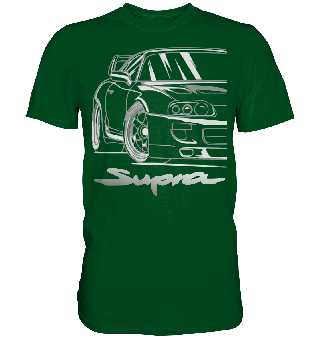 Supra MK4 Front - Premium Shirt - MotoMerch.de
