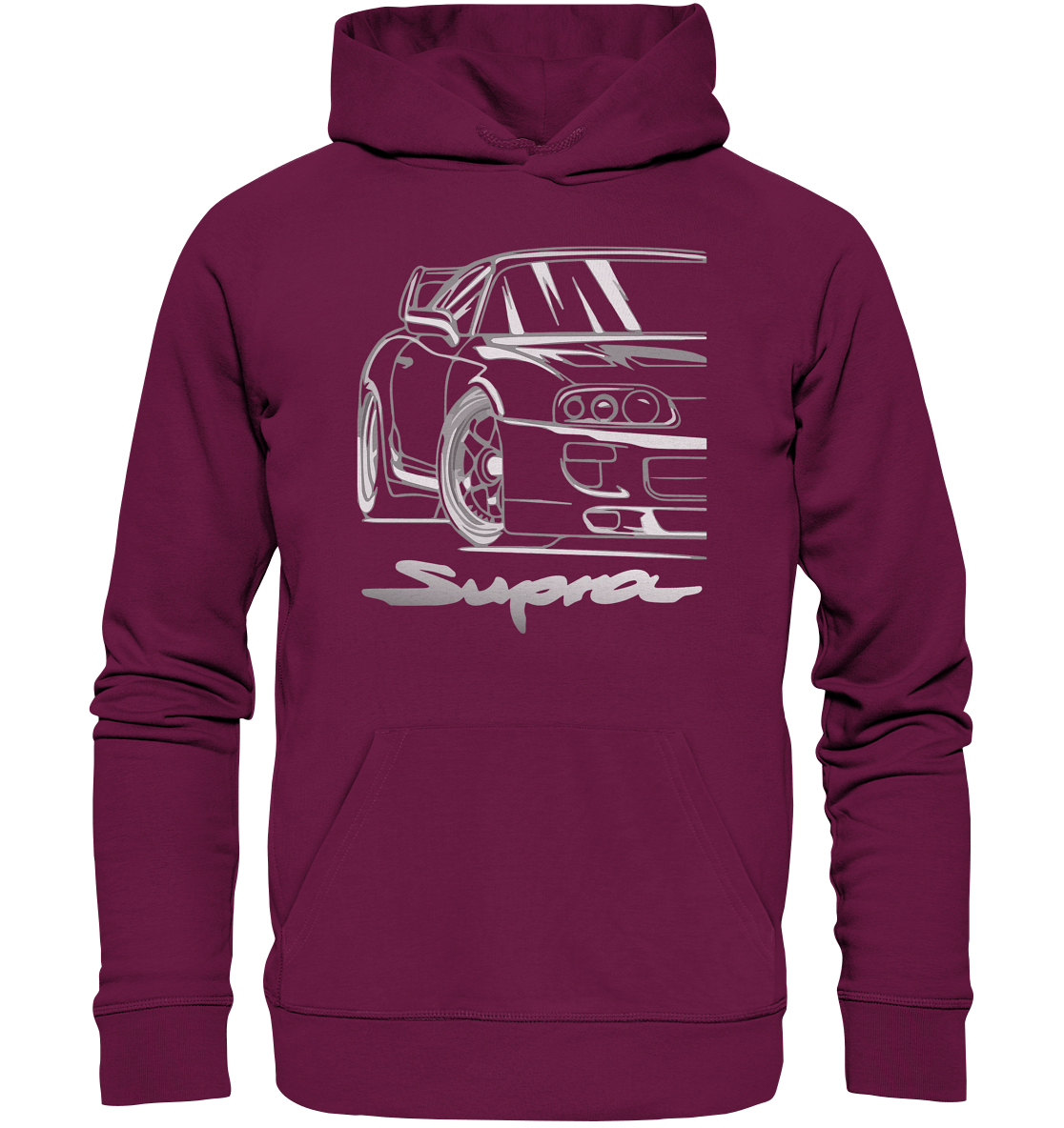 Supra MK4 Front - Premium Unisex Hoodie - MotoMerch.de