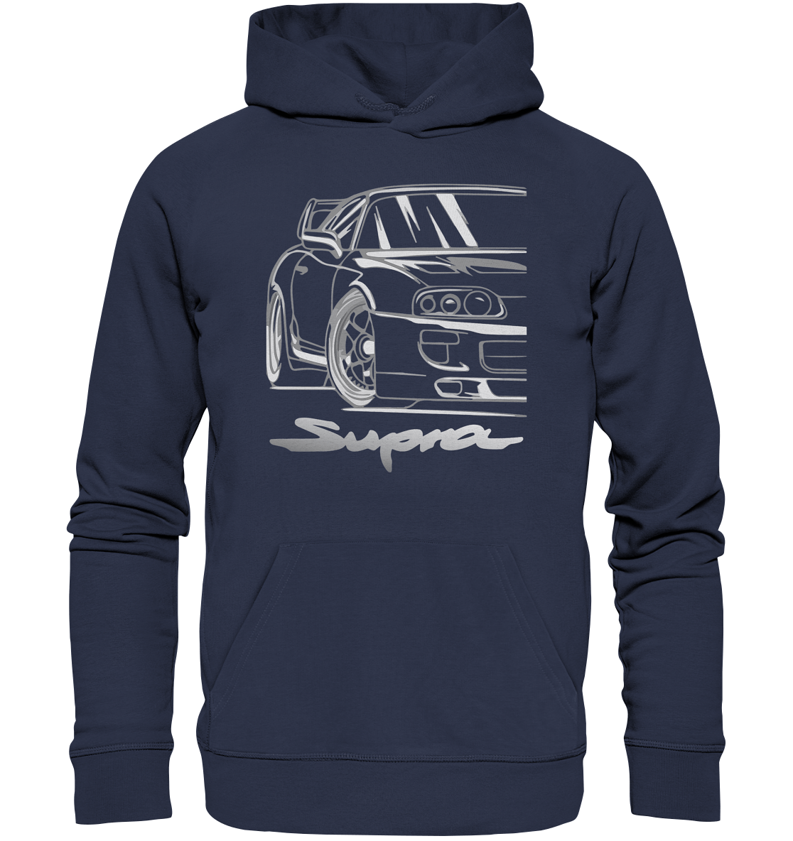 Supra MK4 Front - Premium Unisex Hoodie - MotoMerch.de