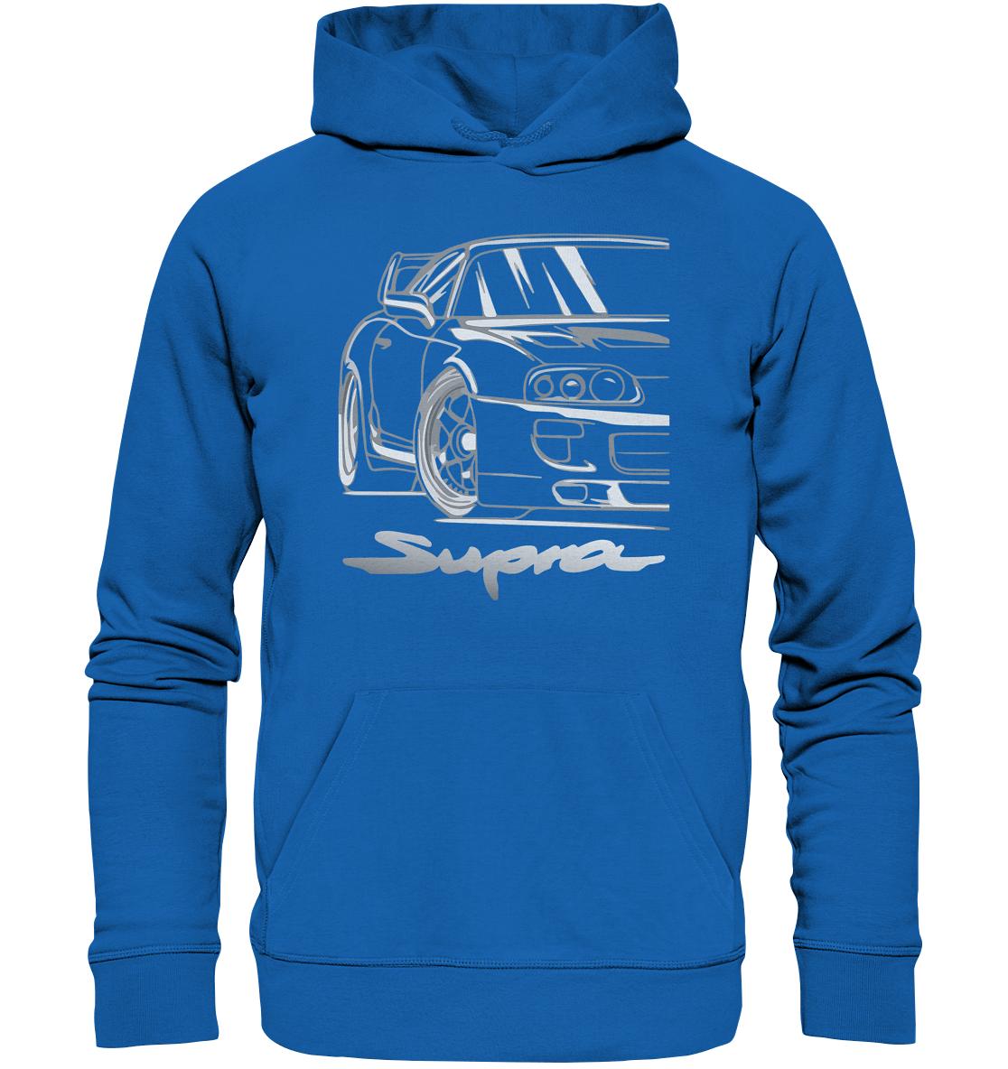 Supra MK4 Front - Premium Unisex Hoodie - MotoMerch.de