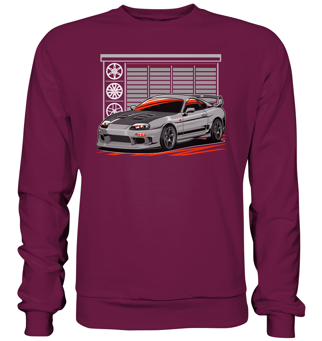Supra MK4 Garage - Premium Sweatshirt - MotoMerch.de