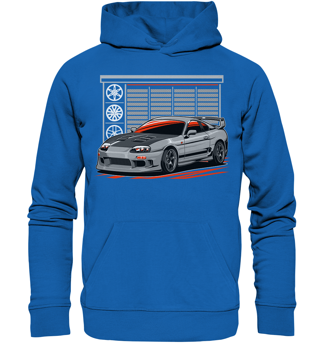 Supra MK4 Garage - Premium Unisex Hoodie - MotoMerch.de