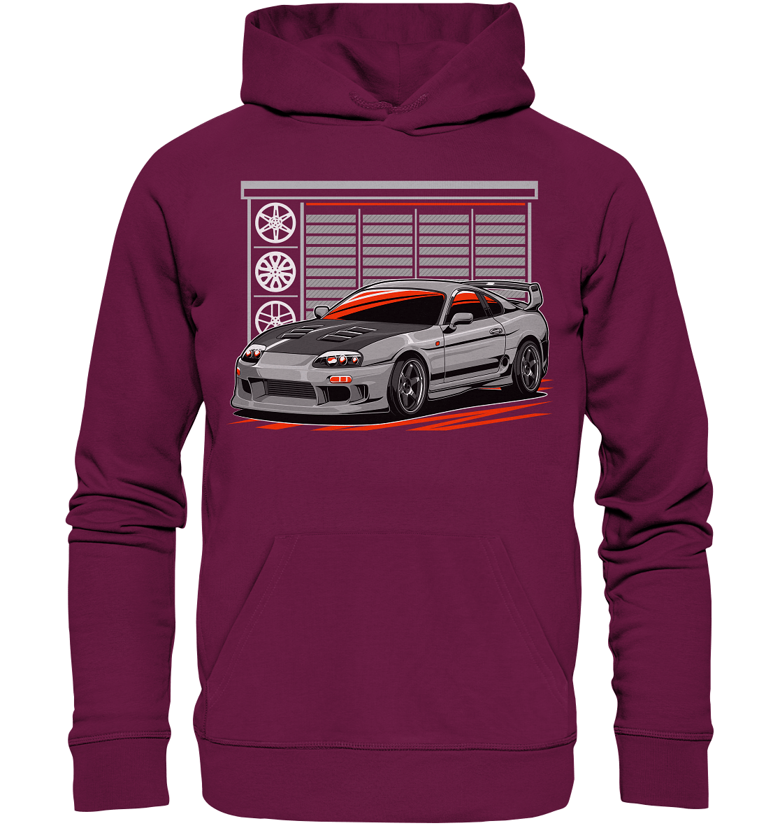 Supra MK4 Garage - Premium Unisex Hoodie - MotoMerch.de