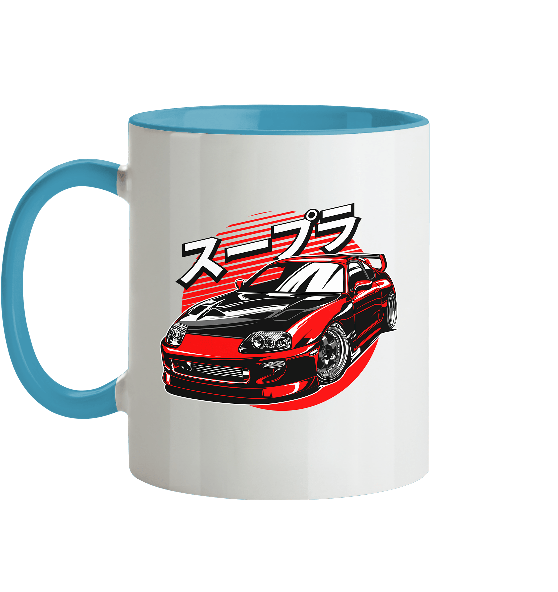 Supra MK4 Meister - Tasse zweifarbig - MotoMerch.de
