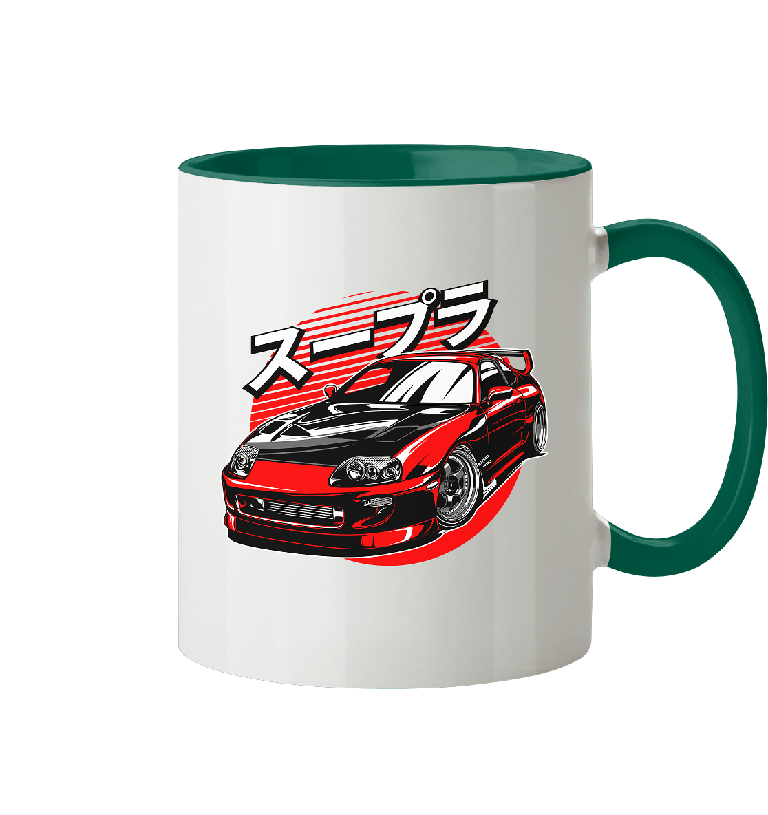 Supra MK4 Meister - Tasse zweifarbig - MotoMerch.de