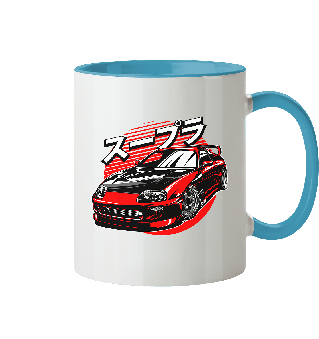 Supra MK4 Meister - Tasse zweifarbig - MotoMerch.de