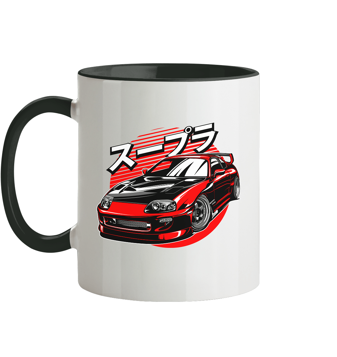 Supra MK4 Meister - Tasse zweifarbig - MotoMerch.de