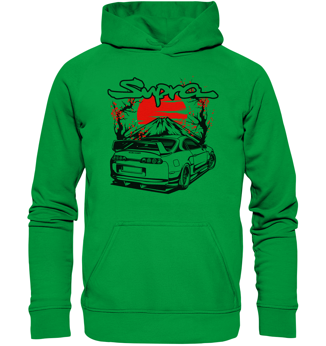 Supra MKIV Mount Fuji - Basic Unisex Hoodie - MotoMerch.de
