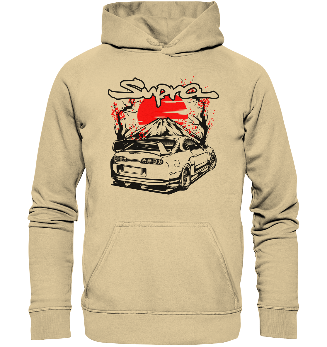 Supra MKIV Mount Fuji - Basic Unisex Hoodie - MotoMerch.de