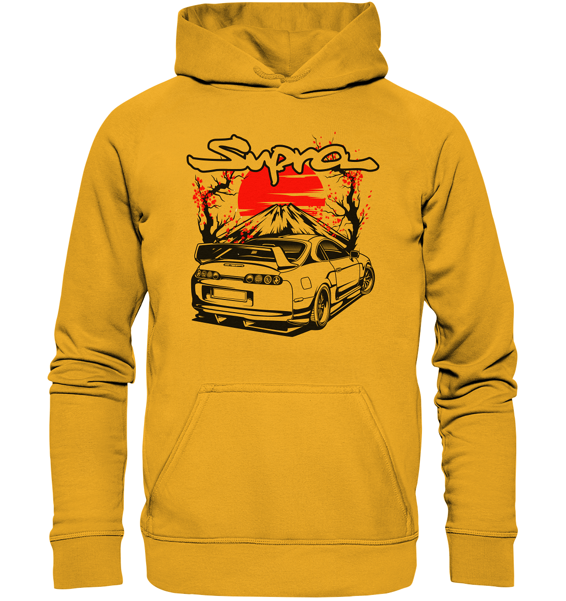 Supra MKIV Mount Fuji - Basic Unisex Hoodie - MotoMerch.de
