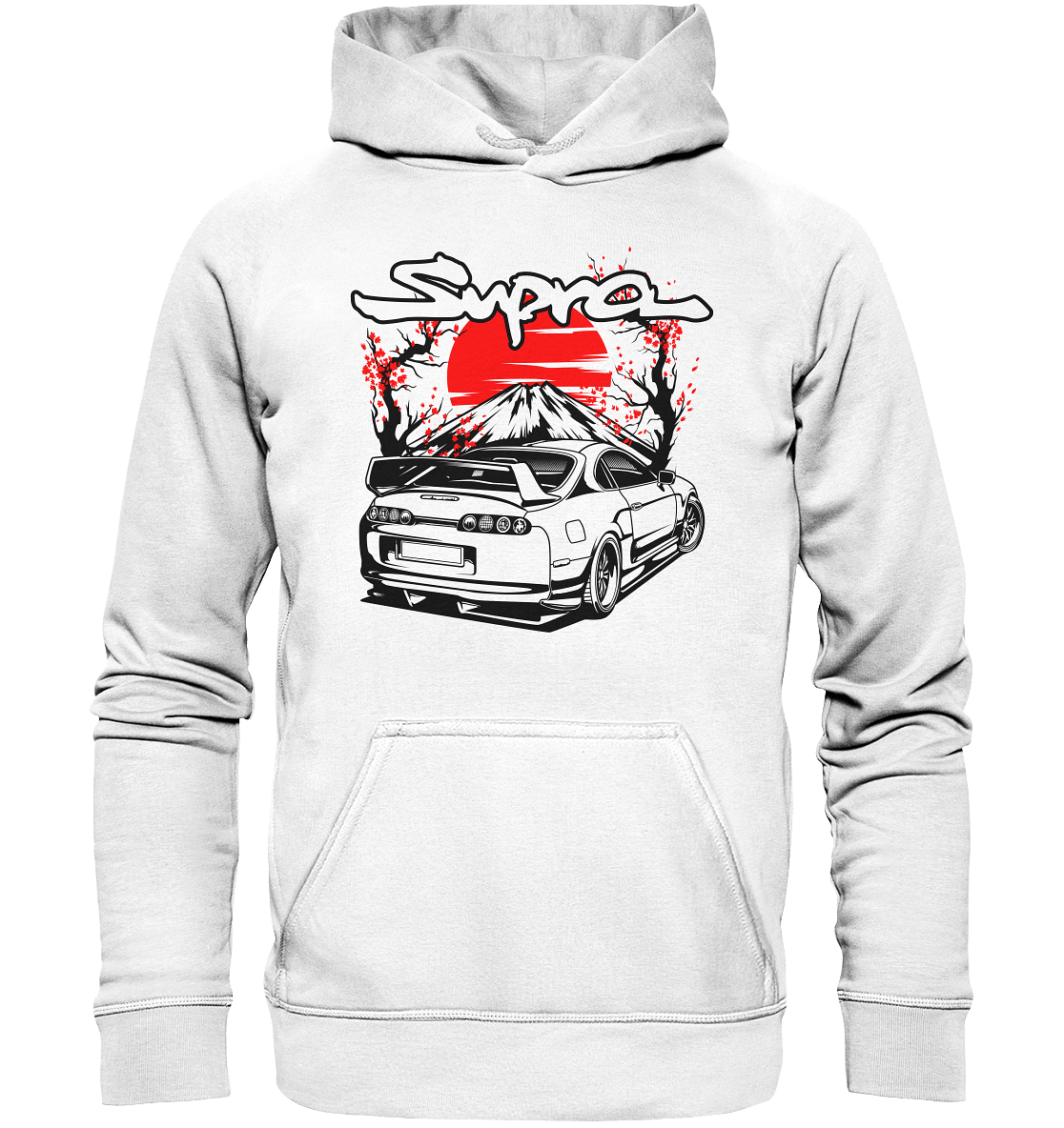 Supra MKIV Mount Fuji - Basic Unisex Hoodie - MotoMerch.de
