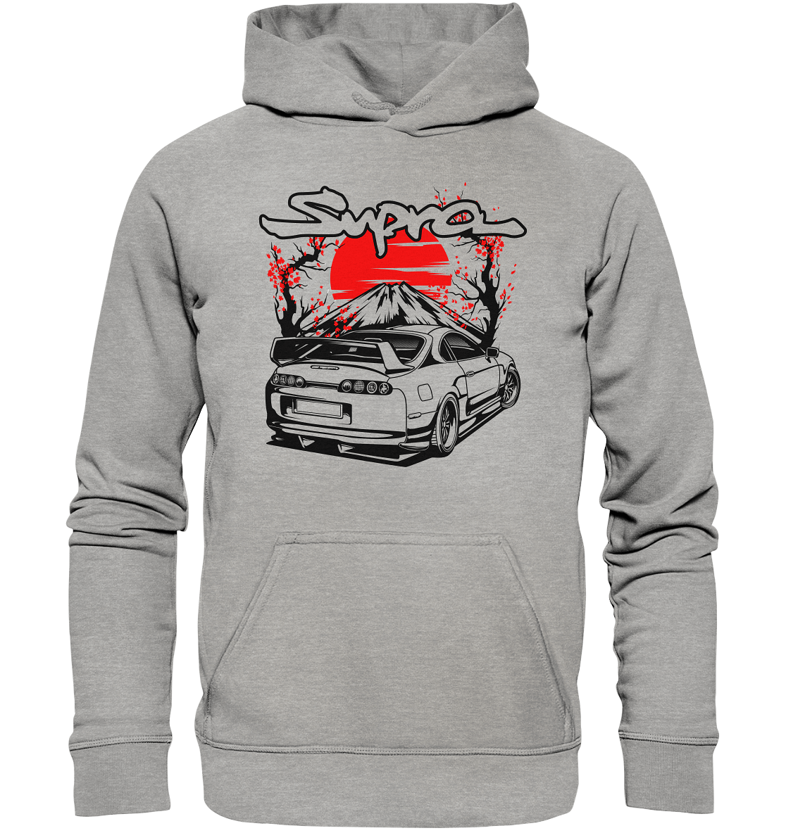 Supra MKIV Mount Fuji - Basic Unisex Hoodie - MotoMerch.de