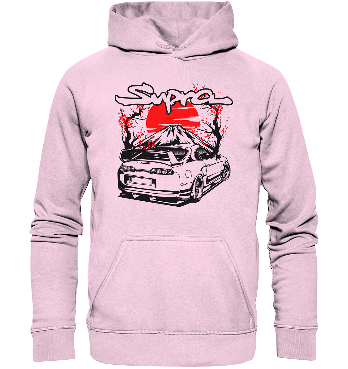 Supra MKIV Mount Fuji - Basic Unisex Hoodie - MotoMerch.de