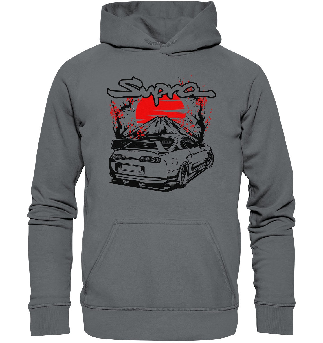 Supra MKIV Mount Fuji - Basic Unisex Hoodie - MotoMerch.de