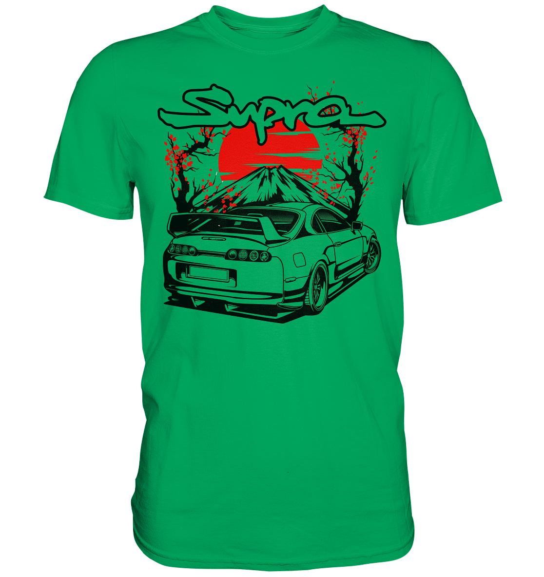 Supra MKIV Mount Fuji - Premium Shirt - MotoMerch.de