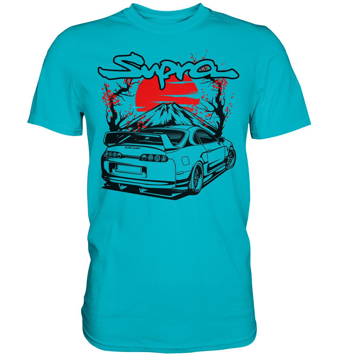 Supra MKIV Mount Fuji - Premium Shirt - MotoMerch.de