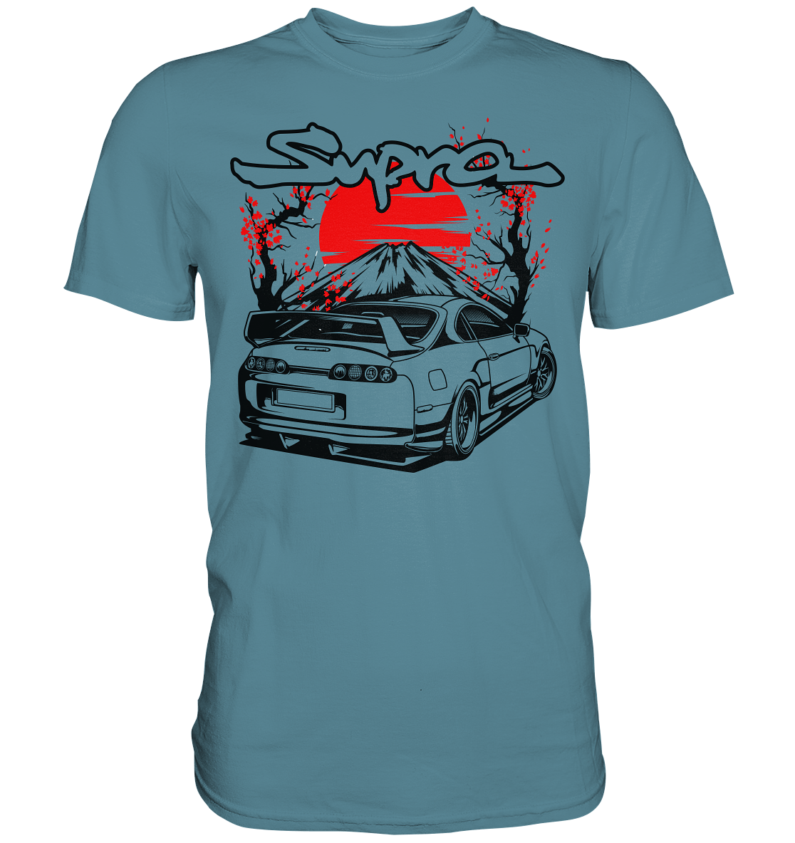 Supra MKIV Mount Fuji - Premium Shirt - MotoMerch.de