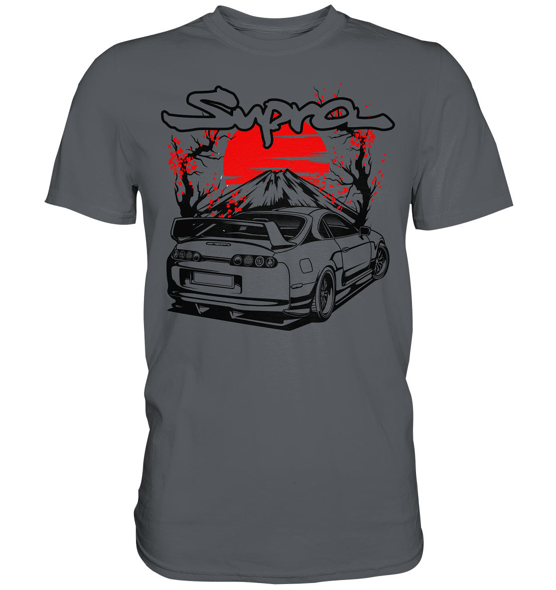 Supra MKIV Mount Fuji - Premium Shirt - MotoMerch.de
