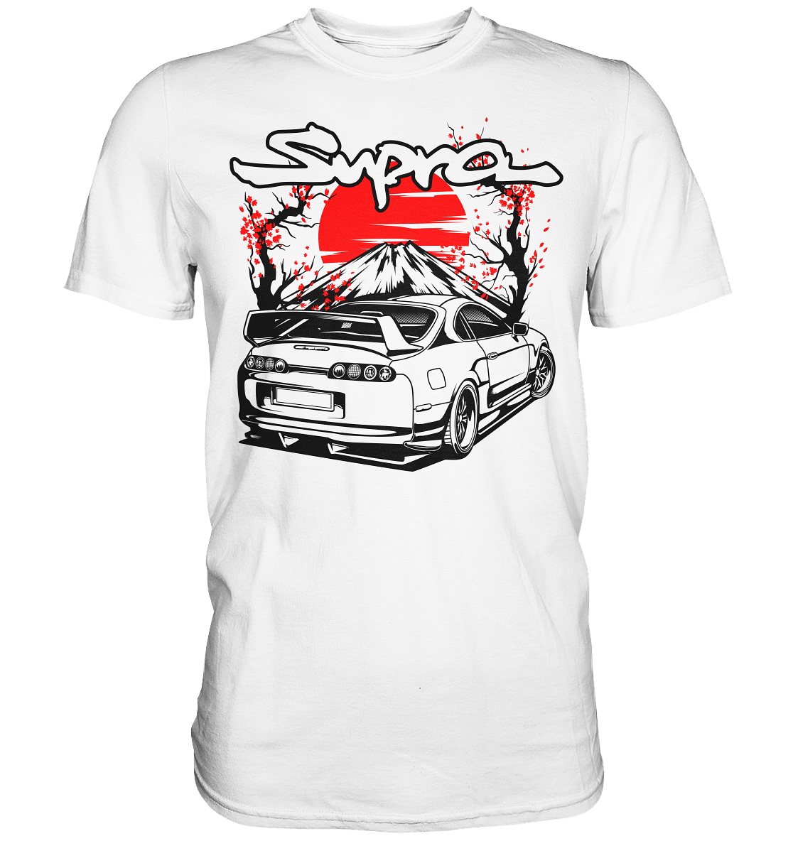 Supra MKIV Mount Fuji - Premium Shirt - MotoMerch.de