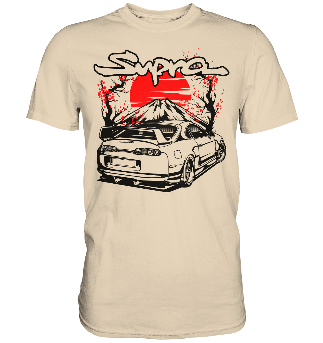 Supra MKIV Mount Fuji - Premium Shirt - MotoMerch.de