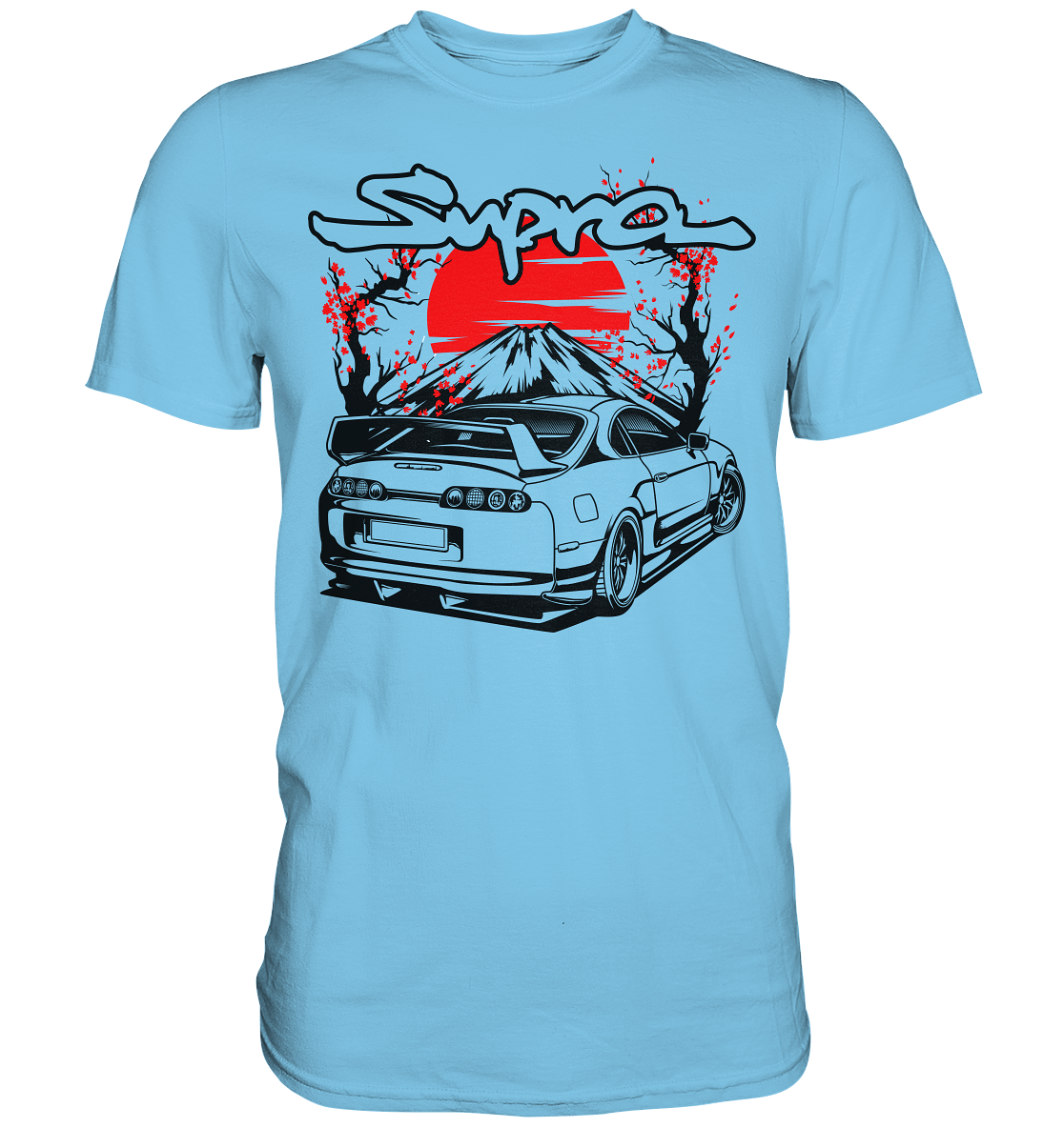 Supra MKIV Mount Fuji - Premium Shirt - MotoMerch.de