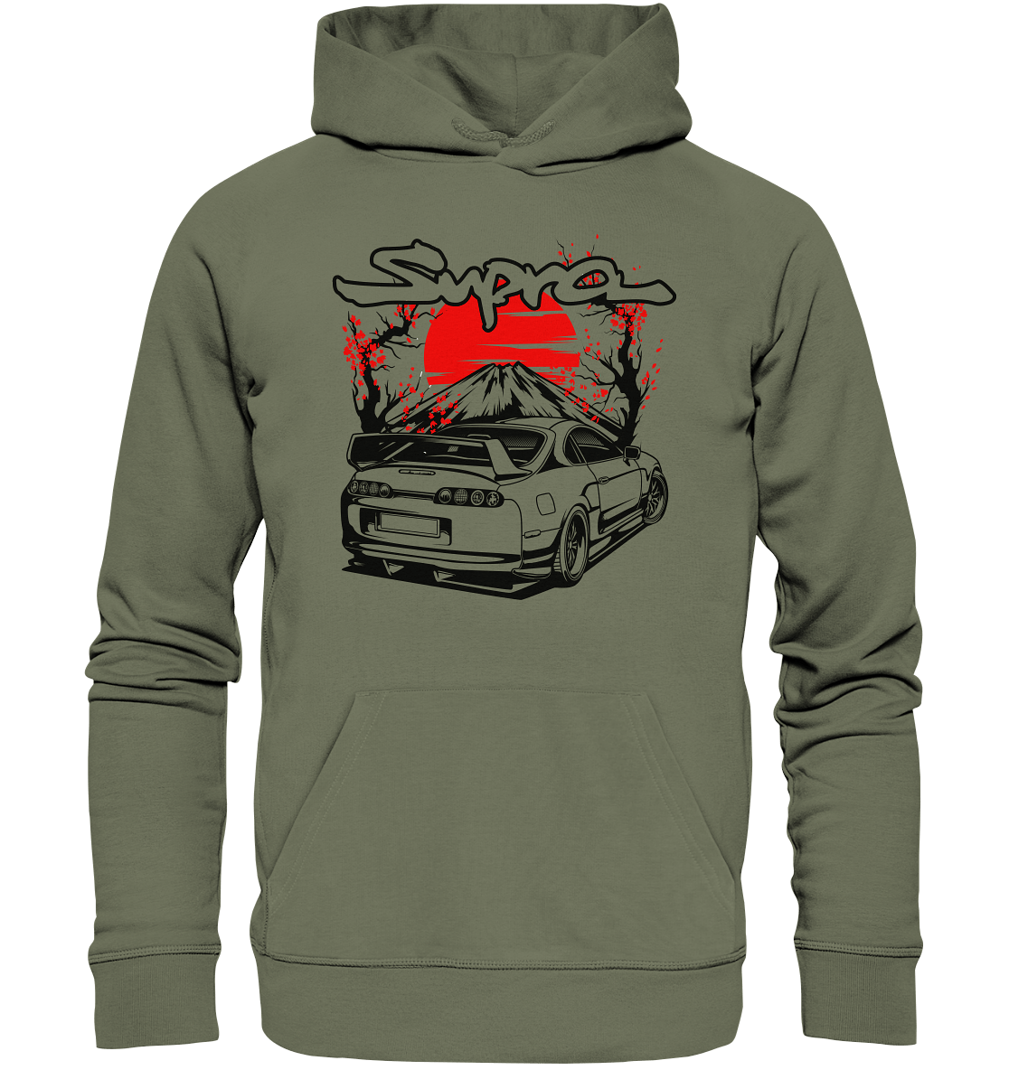 Supra MKIV Mount Fuji - Premium Unisex Hoodie - MotoMerch.de