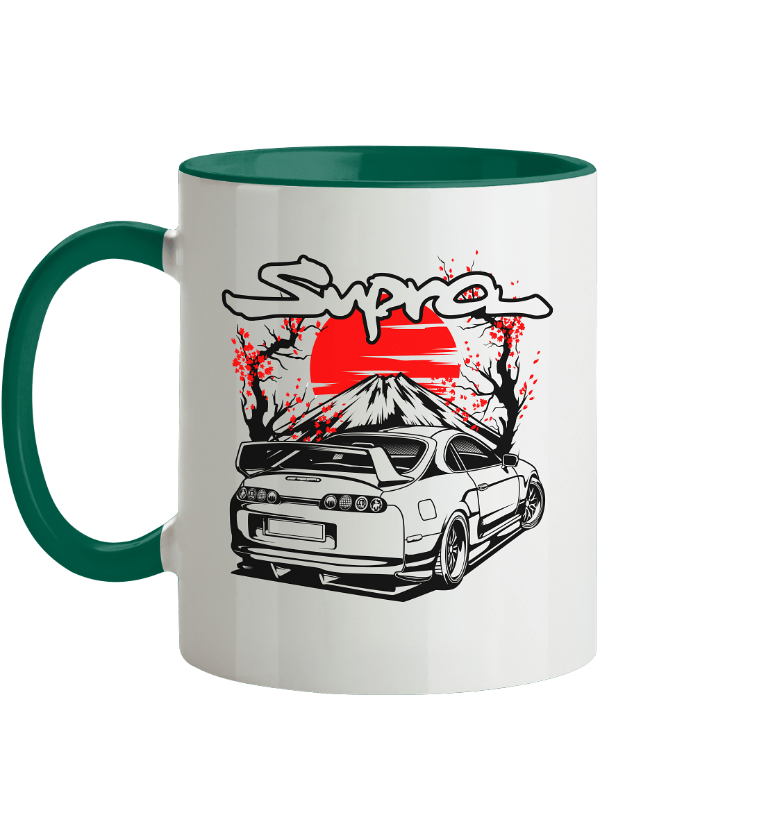 Supra MKIV Mount Fuji - Tasse zweifarbig - MotoMerch.de